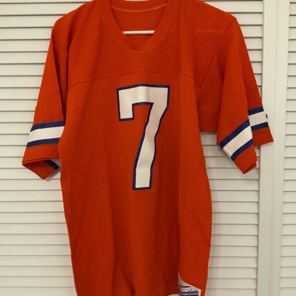 Vintage Champion Denver broncos Elway Jersey size medium
